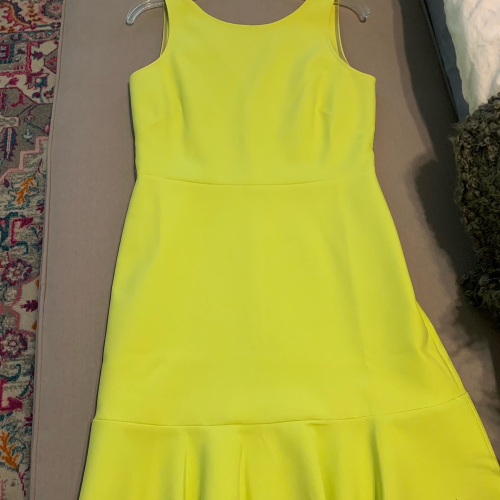 J crew lime dress